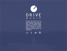 Tablet Screenshot of drivemusic.com